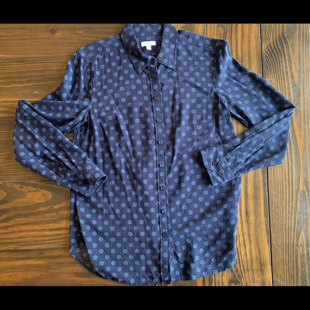 Talbots Long Sleeve Button Down Shirt